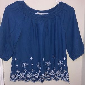 Girls Blue Long sleeve